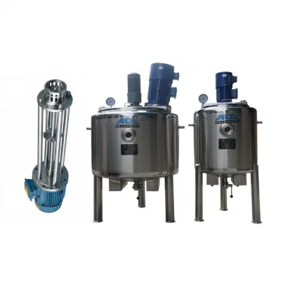 Best Price 1000L Face Cream Emulsion Ketchup Chilli Paste Mayonnaise Making Machine Vacuum Homogenizer