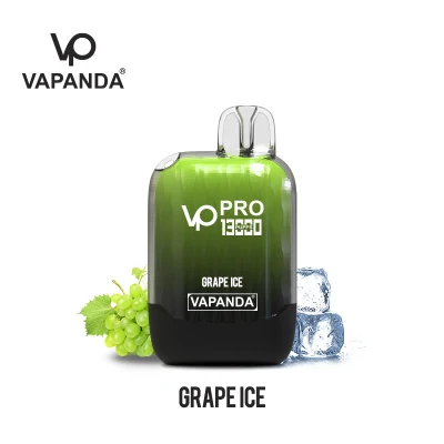 Disposable E Cigarette Vp PRO 13000 Puff Disposable Vape Pen Rechargeable Mesh Coil 20mg Nic Salt