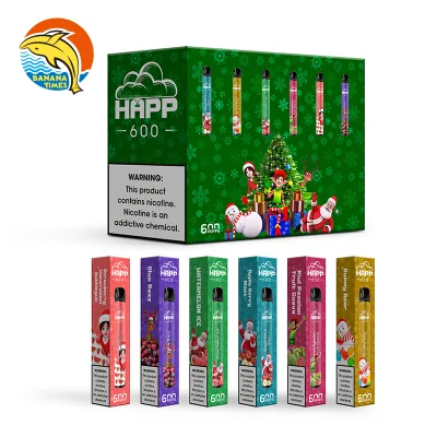 Europe Wholesale Fruit Flavors E-Cigarette 2ml E-Liquid 600 Puffs Vape Pens OEM Tobacco Flavor Disposable Vapes with Mesh Coil