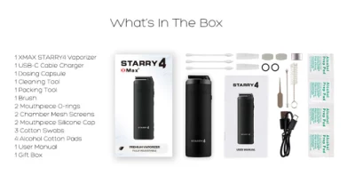 2023 Hot Selling Xmax Starry4 Refillable Wholesale Custom Disposable Dry Herb Vaporizer
