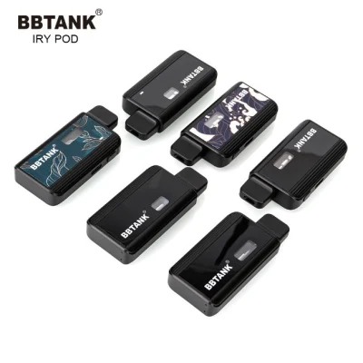 Bbtank Iry Pod for Thick Distillate Oil 1ml/2ml/3ml Live Resin Mesh Coil Rechargeable Empty Disposable Vape Pen