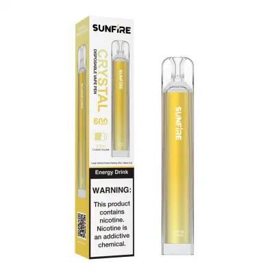 Crystal Finish Disposable Vape 600 Puff Price 2ml E Cigarette Price Electronic Cigarette Crystal Vape