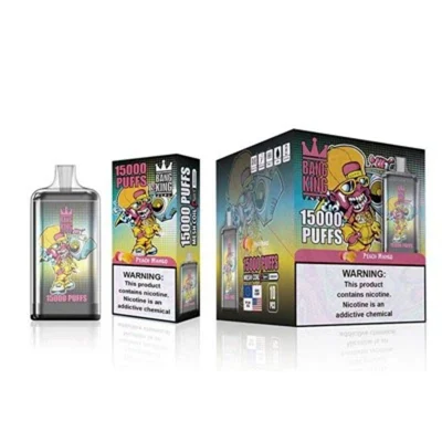 Bang King 15000puffs Rechargeable E Cigarette King 15000 Puff Bar 0%2%5% Disposable Vape Pen Mesh Coil Tornado 9000 Original Wholesale I Vape