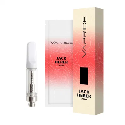 Vapride No Leakage 0.5ml 1.0ml Ceramic Coil Carts Ceramic Tip Glass 510 Cartridges Vaporizer Atomizer