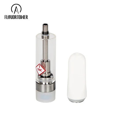 High Quality Full Ceramic Coil 510 Thread Vaporizers White 0.5ml 1ml Cartridges No Lead Free Heavy Metal Empty Atomizer