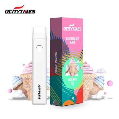 Canada UK Hot Selling Wholesale Price Diposable Vape Empty OEM Hhc Thick Oil E Cigarette