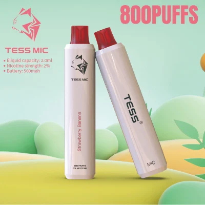 Wholesale 800puffs 2ml Tpd Juice Vaporizer Pod Cheap Disposable Vape