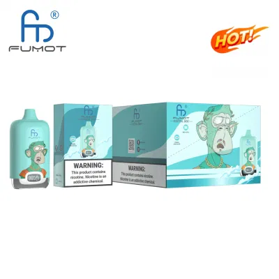 Rechargeable Randm Disposable Vape Fumot Digital Box 12000 Puff 12K Puffs Mesh Coil 20ml Pod Strawberry Kiwi Flavour