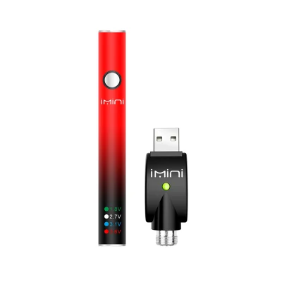 Wholesale Cheap Vape Imini AVB Button Battery 380mAh Variable Voltage Preheat Vape Vapor for 510 Vape Cartridge Alibaba Puff Distributor in Canada