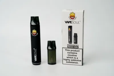 Vapesoul 600 800 Puffs Pod System Mod Kit Rechargeable Hookah Pen Mesh Coil Wholesale E Cigarette
