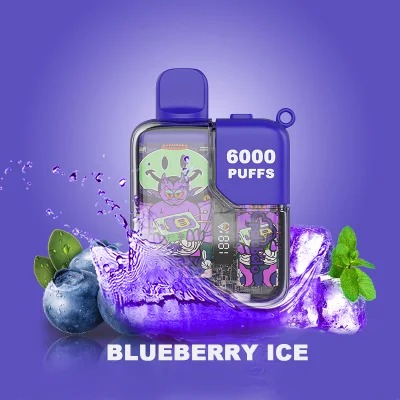 2023 LED Display Screen 6000 Puff Disposable Vape 12ml Eliquid 0% 2% 5% Nicotine Vape Wholesale I Vape Hot Sale in USA Europe Market