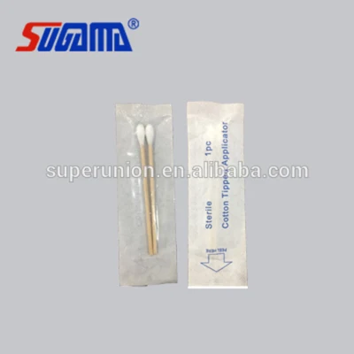 Cheap Price Medical Wood Cotton Swab Stick Tip