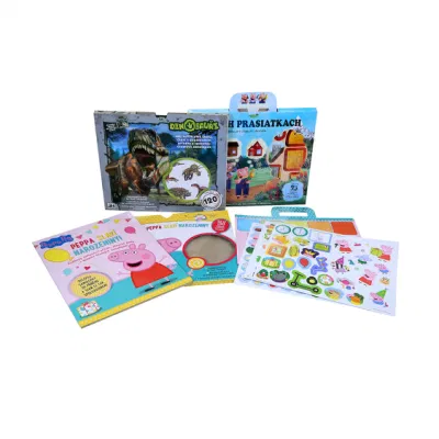 3D Puzzle Book and Pop up Book Printing