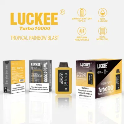 Luckee Turbo 10000 Puff Custom Brand Zbood Cola Plus Gear Husky 8000 Oxo Vape Cigarette Vape Dispsoable Vape