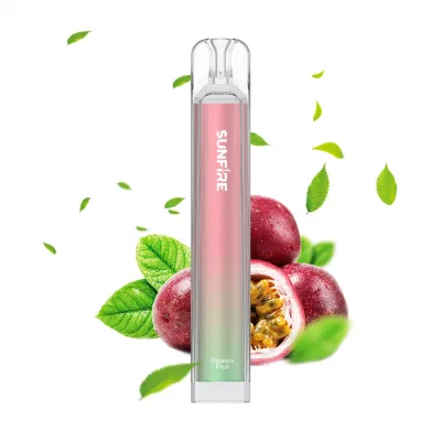 Sunfire Wholesale I Vape 600puffs Disposable Vape Mesh Coil Vape Pen Crystal Case Bottom Flash E-Cigarette Empty Vape Puff Mini Cigarett