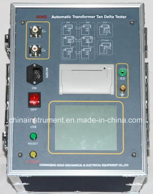 10kv Transformer Ipf Insulation Power Factor Tester Power Transformer Tan Delta Tester