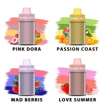 Wholesale EU Savage Crayon 10000 Puffs Vape Disposable E Vapes Carts Prefilled Rechargeable Battery Poco Randm 10K Airflow Control Bars Mod Pods