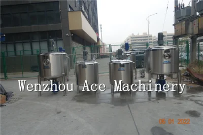 Best Price 1000L Face Cream Emulsion Ketchup Chilli Paste Mayonnaise Making Machine Vacuum Homogenizer