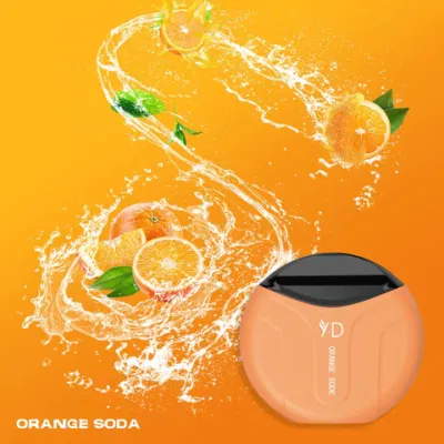 Yd Hot Selling Round Fruit-Flavored 3000puffs 650mAh Support Customized Wholesale Disposable E-Cigarettes E Hookah Charger