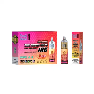Authentic Randm Tornado 10000 Puffs Disposable Vape Pen E Cigarette Mesh Coil Rechargeable Battery 20ml