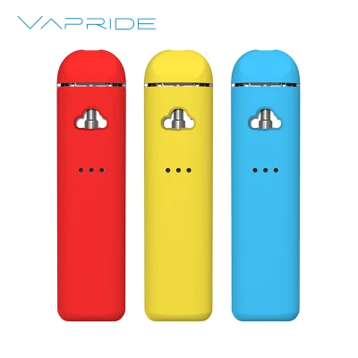 USA Ca Wholesale Custom Logo Packaging Empty 1ml 2ml Cartridge Pod Rechargeable Disposable Vape for Live Resin Rosin Hhc Thick Oil