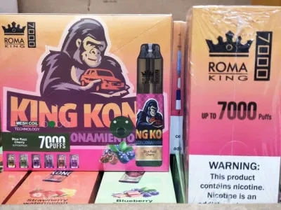 Original Roma King 7000puffs 20 Fiavors Puffs Disposable Vapes Pen Alibaba Shopping Puff 7K Distributors E Cigarette Wholesale Vape