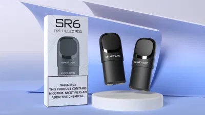 Empty OEM ODM 2ml Disposable Prefilled Replaceable Compatible Transparent Relx Vape Pod