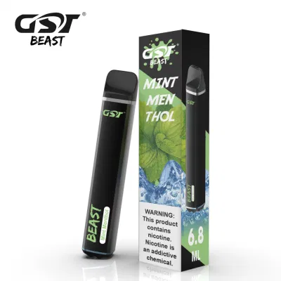 Wholesale Factory USA Hot-Selling Square Gst Beast Disposable Vape