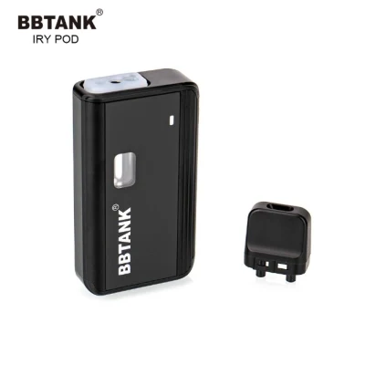 Bbtank Iry Pod for Thick Distillate Oil 1ml/2ml/3ml Live Resin Mesh Coil Rechargeable Empty Disposable Vape Pen