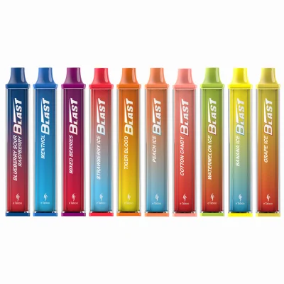 No Tobacco OEM 600 Puffs Disposable Vape Pen Elux Blast Glow Mini E-Cigarette Vape Wholesale EGO