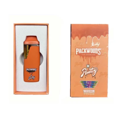 New E Cigarette Disposable Thick Oil Thin Oil Disposable Pen 1.0ml 1000mg Rechargeable Runtz X Packwoods Vape Pod