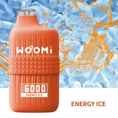 Popular Flavor Strawberry Ice Cream Woomi 6000 Puffs Bar Vape Shop 2% Nicotine Disposable Vape