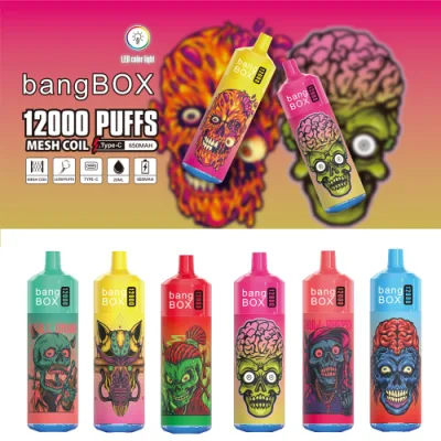 Wholesale Bang Box 12000 Puffs E Cigarette Disposable Vape Rechargeable Mesh Coil