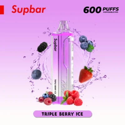 Supbar Shiny Nano 600 Puffs Tpd Disposable Pod Box Disposable Vape Pen OEM E-Cigarette Bar Disposable Vape