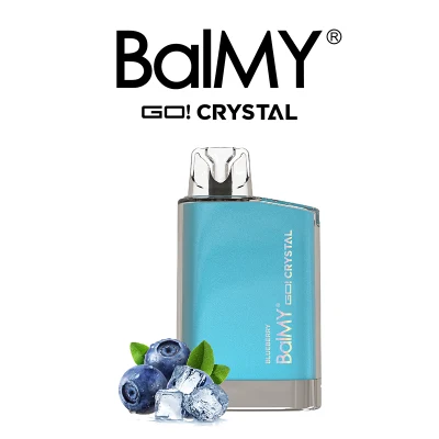 A&D New Offer Balmy Go Crystal 600puffs Ecig Tpd Registered Disposable Vape