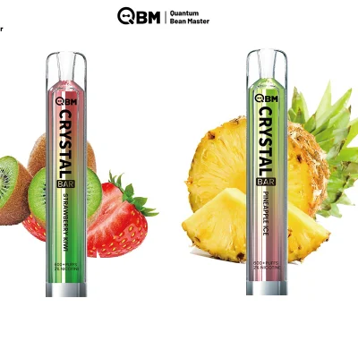 in Stock Now Fast Delivery Vape Disposable Pod Pen 2% Nic Salt E Cig Puff 600 Crystal Vape