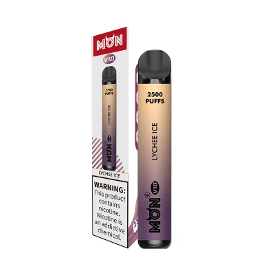 Popular 2500puffs E Cigarettes 0mg 20mg 30mg 35mg 40mg 50mg Nicotine Wholesale Disposable Vape Pen Vaporizer Pod Puff Bar FDA