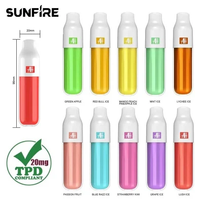 2022 Hot Sale Best Disposable Vape 600 Puffs 2ml Dual-Color Vape Wholesale Distributors