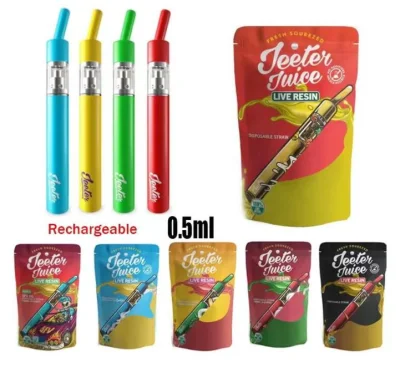 Jeet Juice Disposable Vape Pen Cookies Mylar Bag Packwoods Runty Dabwoods Vape Pen Jeet Juice Pen Pod Cartridge Ceramic 510 Vape Pen Rechargeable