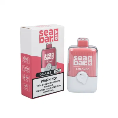 Wholesale Crystal-Bar Disposable Electronic-Cigarette Seabarair 7000puffs Big Box Disposable Vape 8000puffs