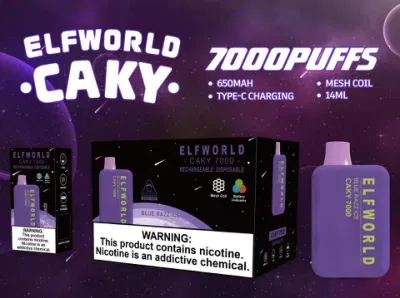 Hot Selling Rechargeable 5% Nicotine Sigelei Snowwolf Mino 6500 Puff 13 Flavor Wholesale I Disposable Vape Puff Labs Hotbox Disposable Vape Elfworld Ckay 7000