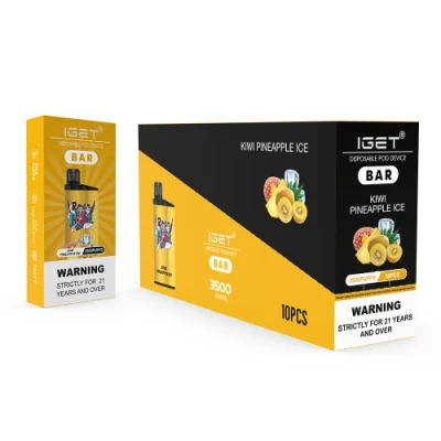 Iget Bar 3500 Puffs Fruit Flavor Iget Legend Disposable Vape Iget Star L7000 Iget Bar Plus 6000 Factory Price