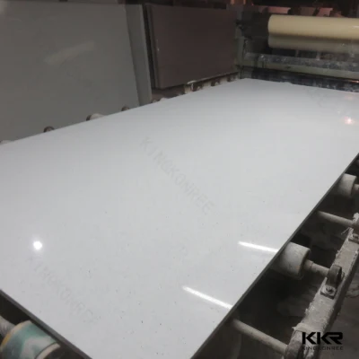 White Marble Artificial Stone Solid Surface Slab for Countertop Buliding Material