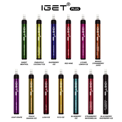 Iget Plus Disposable Vapor 1200puffs Vape Disposable Pod Kits Sweet Menthol