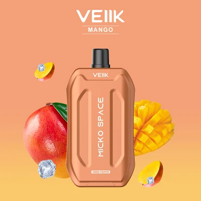2023-Newest Big Puffs Veiik Micko Space Fruits Flavors 7000 Puffs Disposable Atomizer