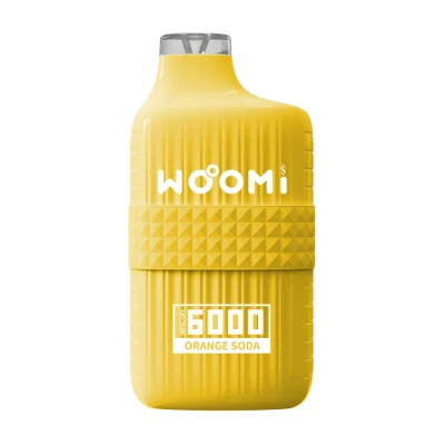 Factory Price Woomi 6000 Puffs Mesh Coil Kiwi Passion Fruit Guava 14ml 20mg 50mg Zero 0 2 5 Nicotine Elf Vaper Bar Bc5000 Ultra Disposable Vape Pod