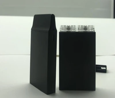  Wholesale E Cigarette Empty Pod Bar Vape Pods Kit Slim Design Customized Dual Flavor Disposable Vape 1ml+1ml Usbc Rechargeable Battery Pod System 2ml