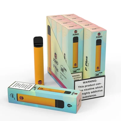 EU UK Hot Selling P Plus Tpd 2ml 600 Puffs Disposable Vape Pen Factory OEM