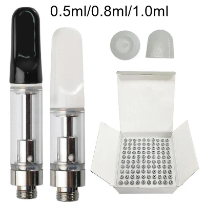 OEM Custom Logo 510 Empty Vaporizer Ceramic Coils Krt Glass Tank Atomizer