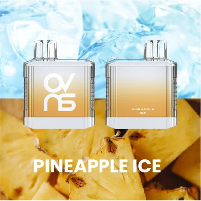 Ovns Crystal Box Bar OEM Europe 2ml 600 Puff Vape Pen Tpd Approved Max 1000 Puffs Mesh Coil Disposable Vape Box with Airflow Adjustable
